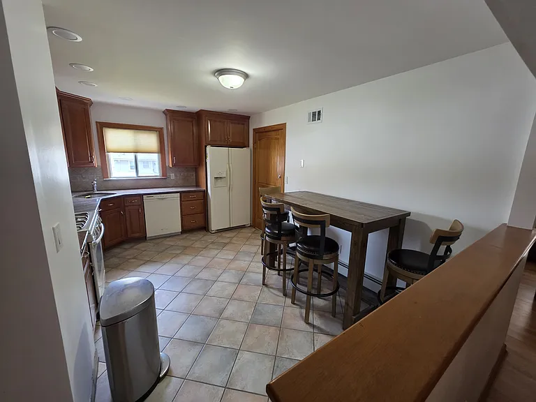 Kitchen View From Dining Room