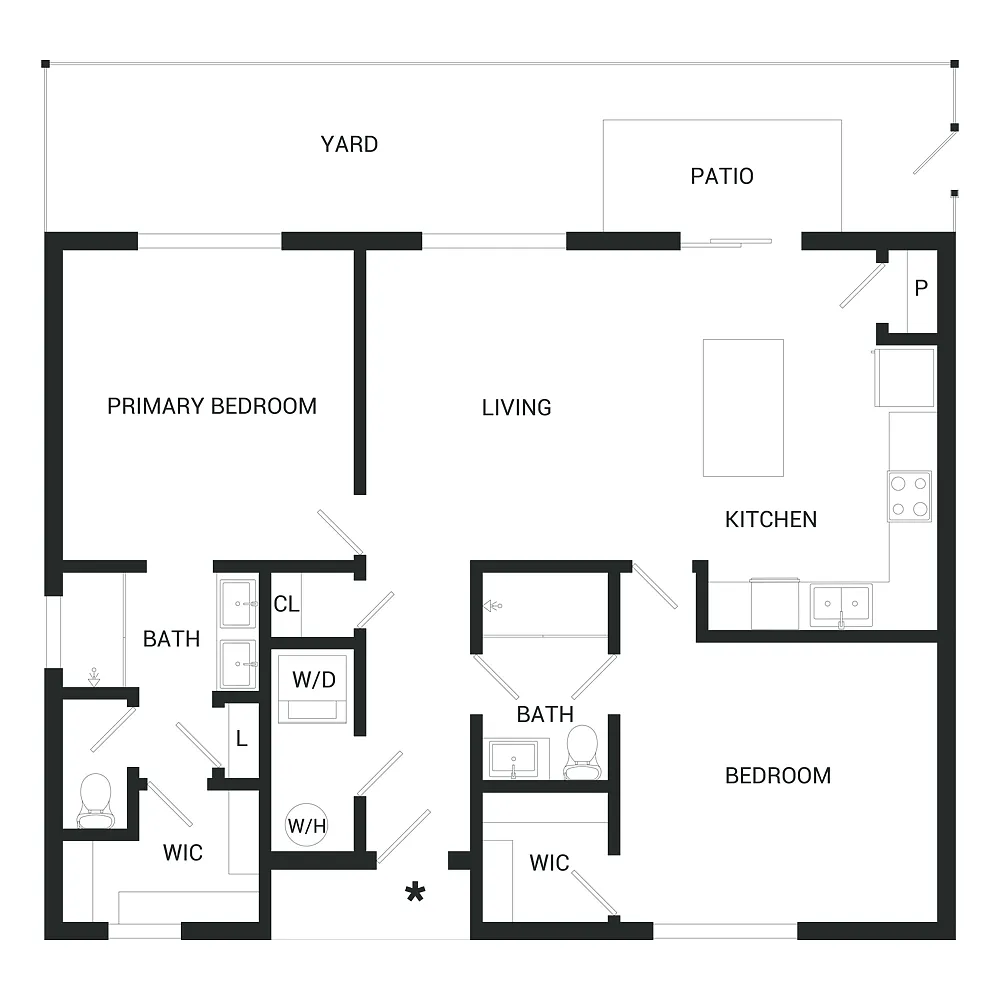 Floor plan Harrison