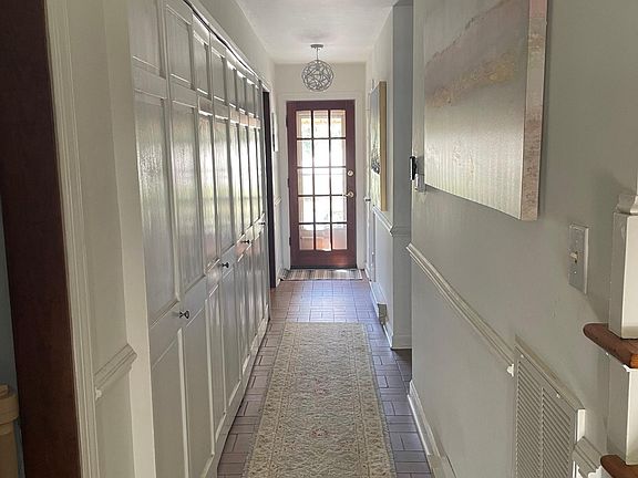 Front entrance to back door