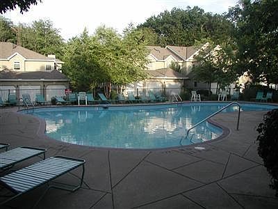 one of two beautiful swimming pools