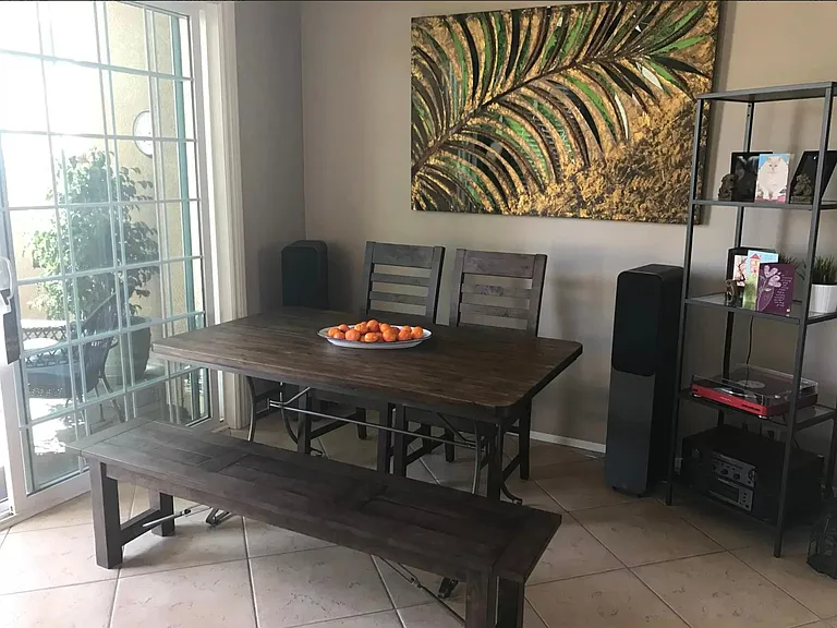 Dining area