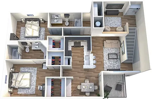 Floor plan B2D