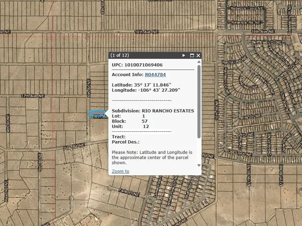 1712 6th St NE, Rio Rancho, NM 87144