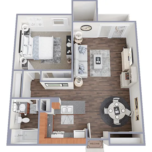Floor plan Madison (11B)