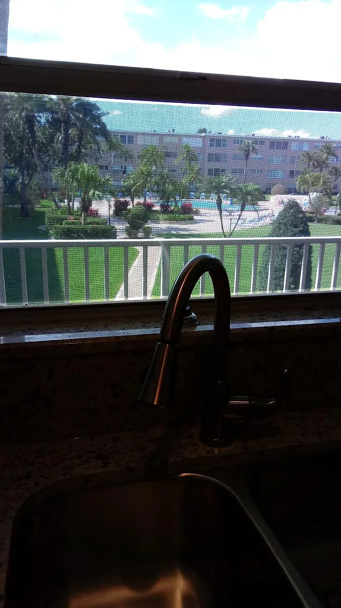 View out kitchen window - 6201 2nd St E #84