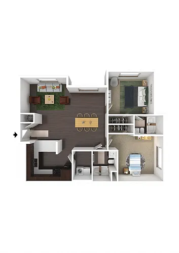 Floor plan Millcreek