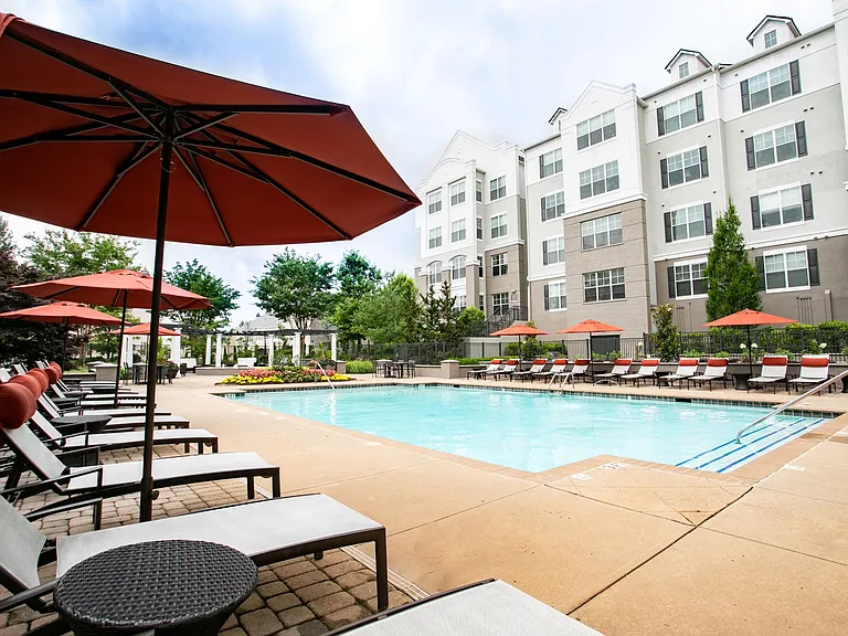 Swimming Pool with Lounge Seating