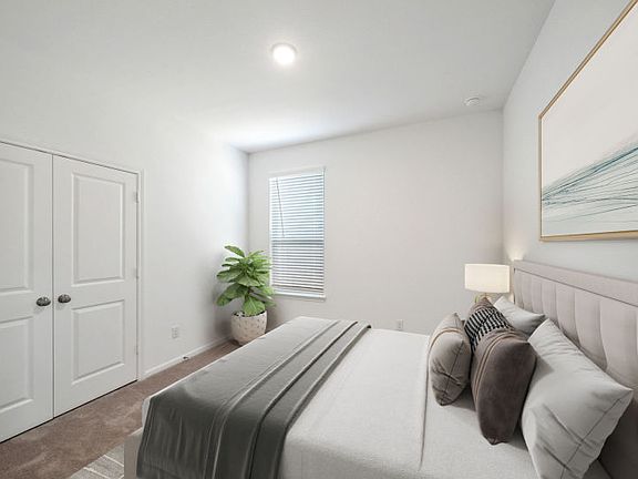 Virtually Staged Secondary Room