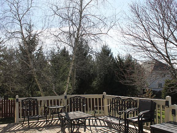 view from deck