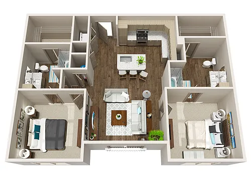 Floor plan B1a