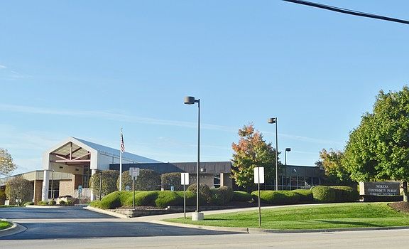 Across Street From Library