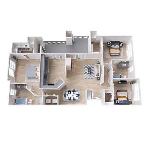 Floor plan C1