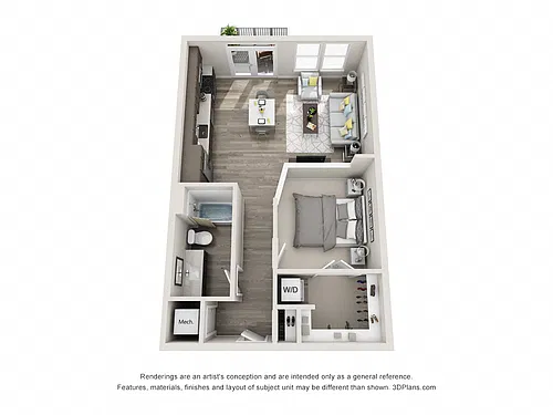 Floor plan Alpha