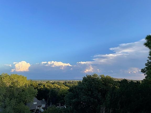 Storm clouds from deck