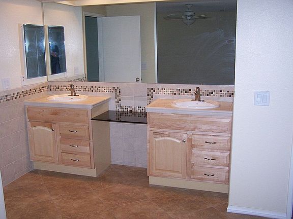Remodeled bathrooms