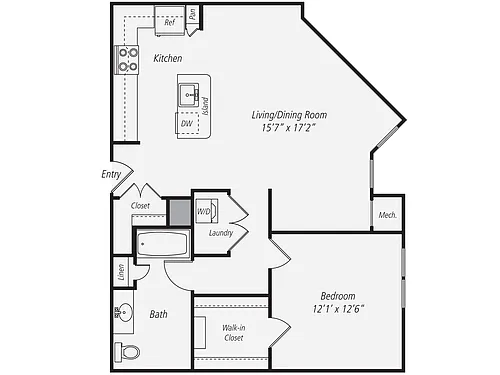 Floor plan A2-909