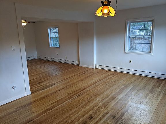 Newly sanded floors