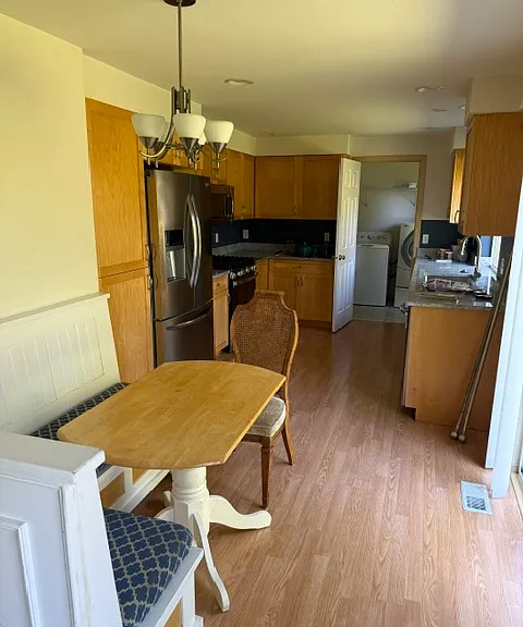 Kitchen to Laundry Room
