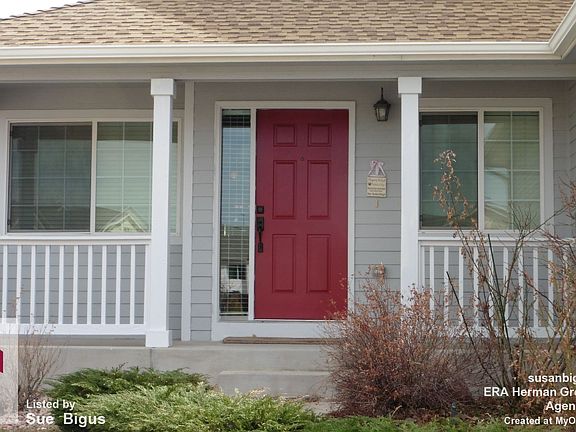 Welcoming front porch