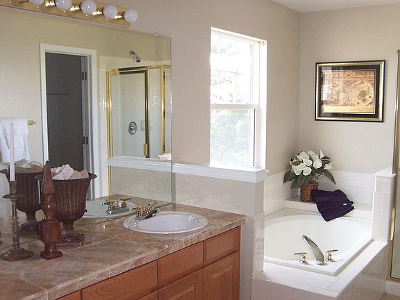 Staged Master Bath