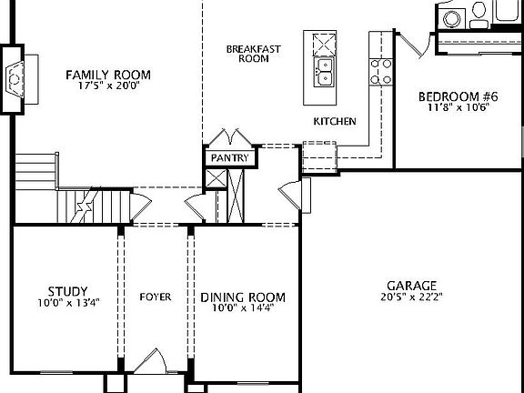 floor plan main level