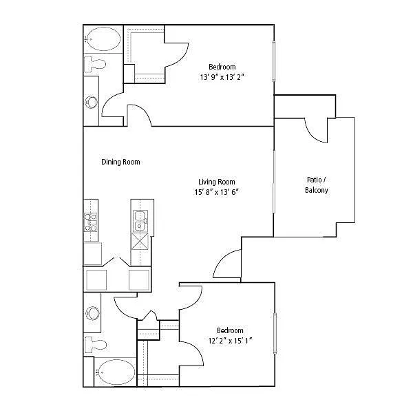 Floor plan 22b Renovated