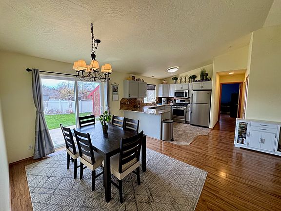 Dining Room and Kitchen Area