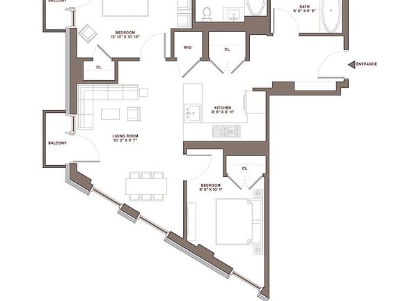 2nd image of 101 Macombs Pl APT 5D