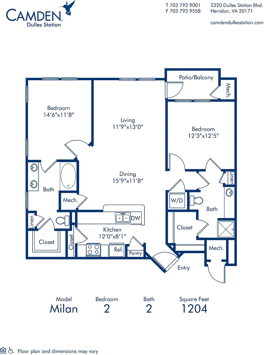 Floor plan Milan