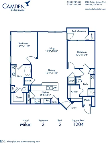 Floor plan Milan
