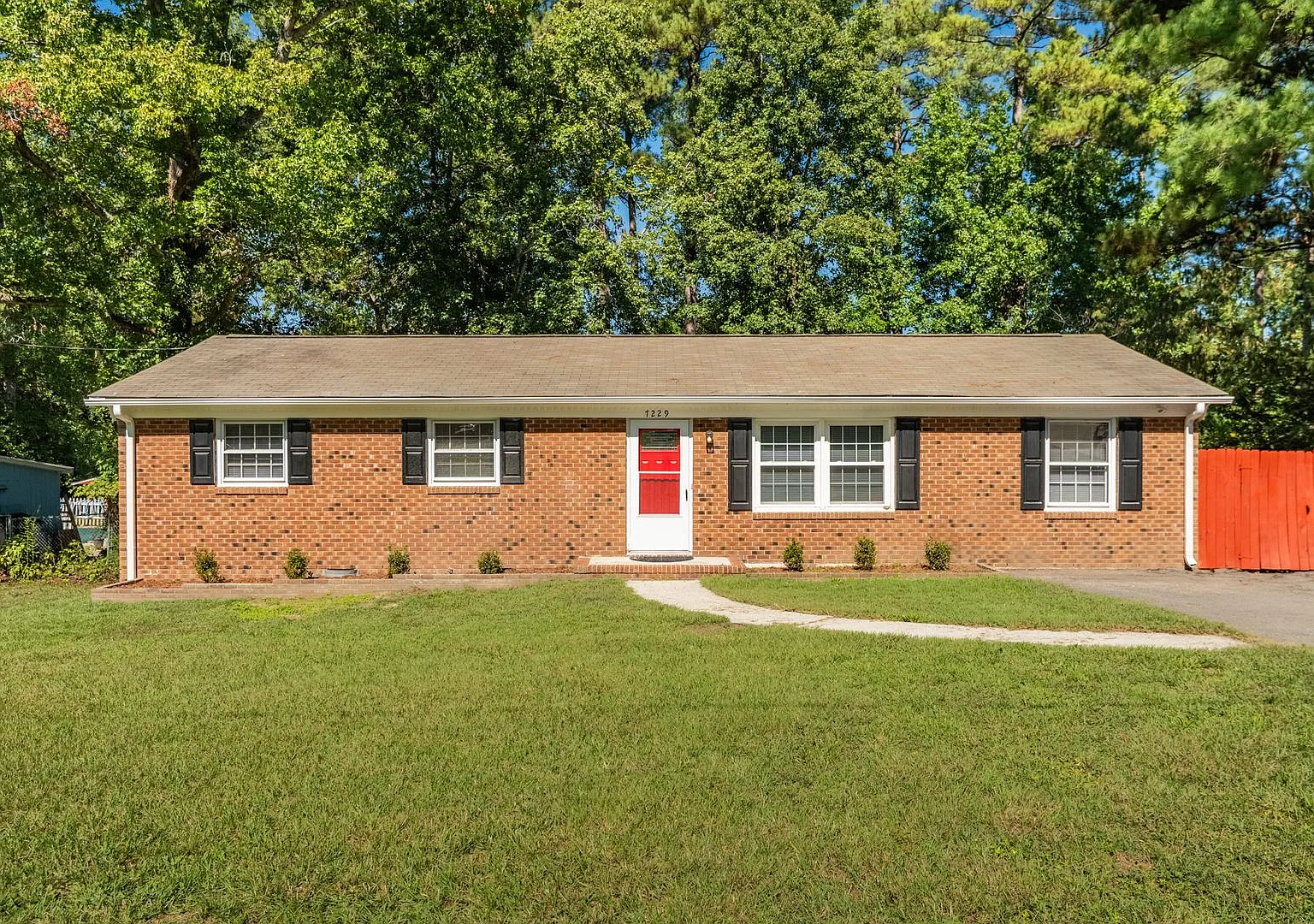 North Raleigh well-maintained 3 bed, 1.5 bath Brick Ranch with expansive yard--landscaping included! — Photo 1