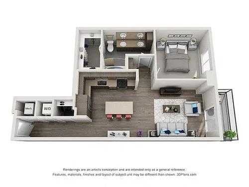 Floor plan A22C