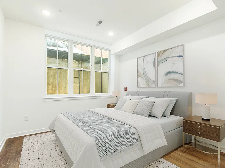Digitally staged - Bedroom lower level