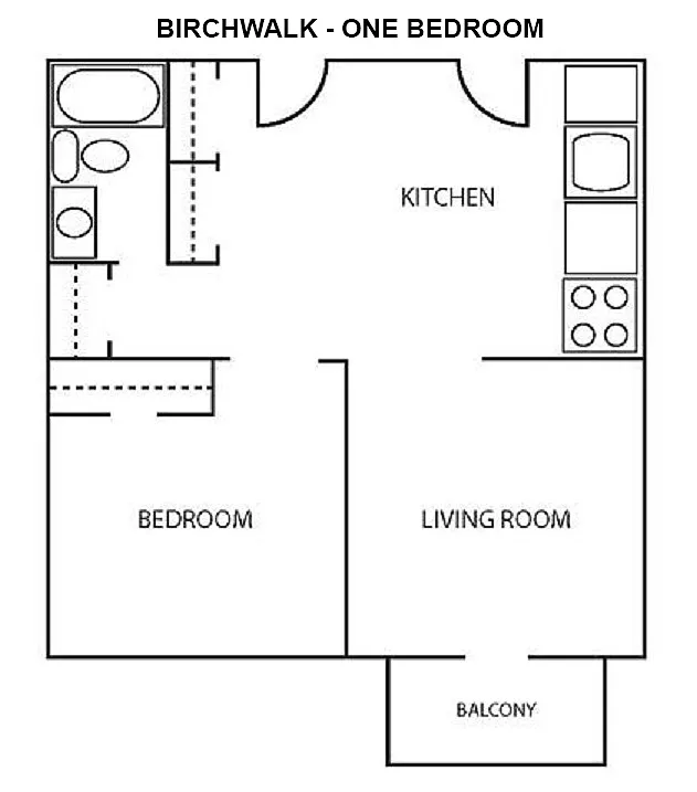 Floor plan Birchwalk