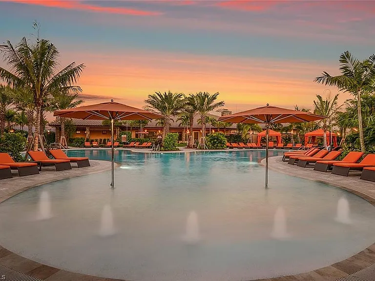 Resort pool.