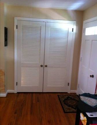 living room closet