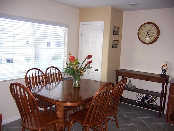 Dining area with nice view window