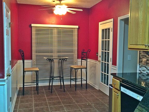 Breakfast room and kitchen