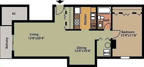Floor plan The Poplar