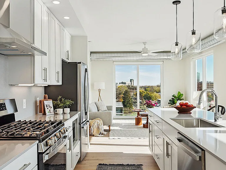 Plan C5 Kitchen & Living Room