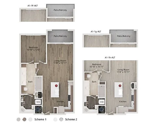 Floor plan A1 alt
