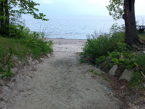 Walkway to beach