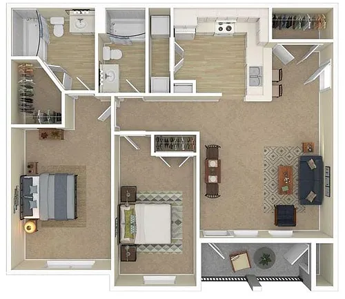 Floor plan Spur