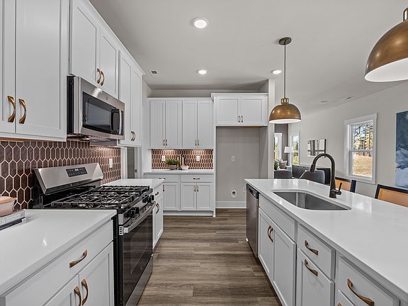Kitchen shown with Cigar Lounge Interior Package