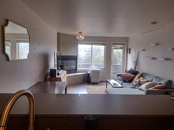 Open Design Living Room with Quartz Counters !!