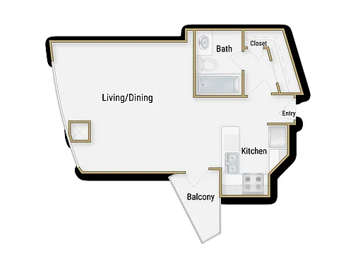 Floor plan Marina