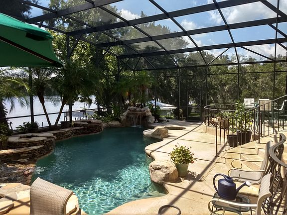 Your waterfall/fire pit