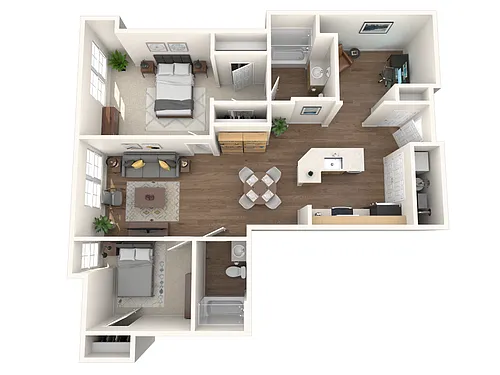 Floor plan B4DEN-W