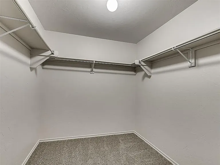 Master walk in closet