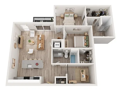 Floor plan D1